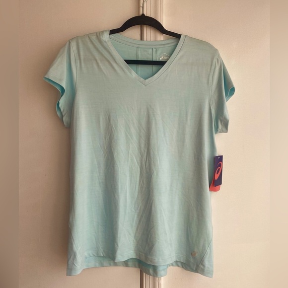 ASICS women’s XL a space dye athletic tee NWT - Picture 1 of 4